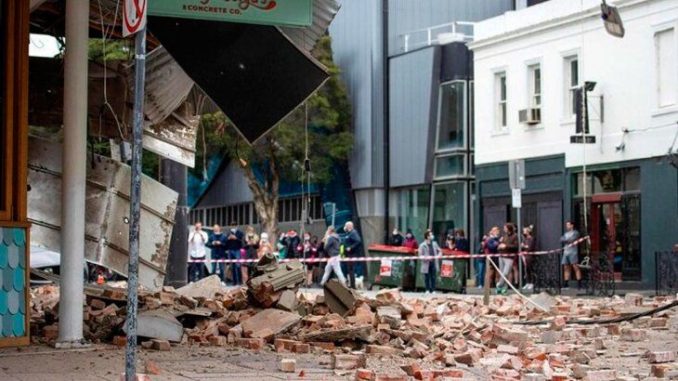 terremoto - australia