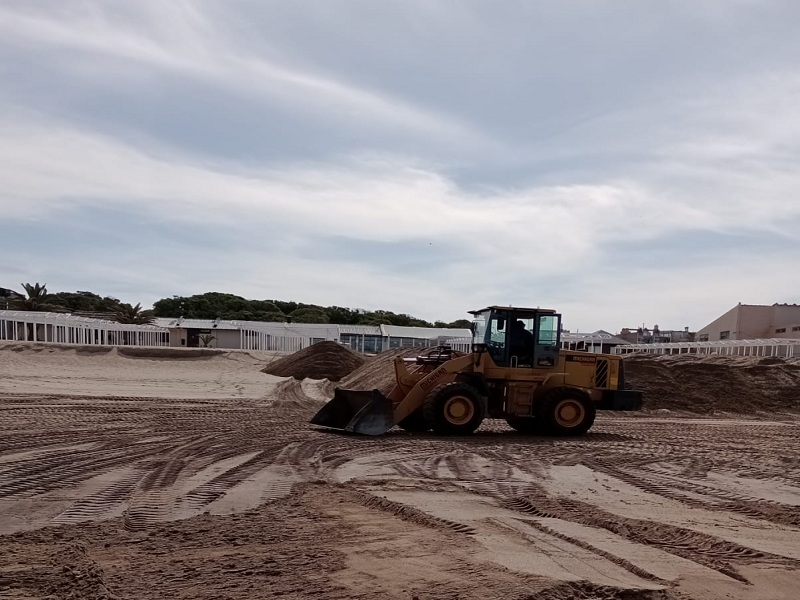 Denuncian traslado ilegal de arena en playas de Mar del Plata
